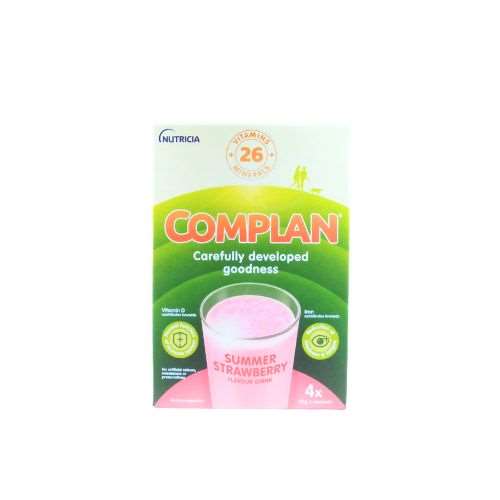 Nutricia Complan Shake Strawberry 4x57g
