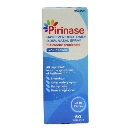 Pirinase Hayfever Once Daily Nasal Spray 60 Sprays
