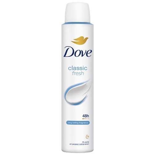 Dove Classic Fresh 48h Antiperspirant Spray 200ml