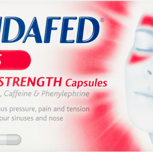 Sudafed Sinus Max Strength Cap